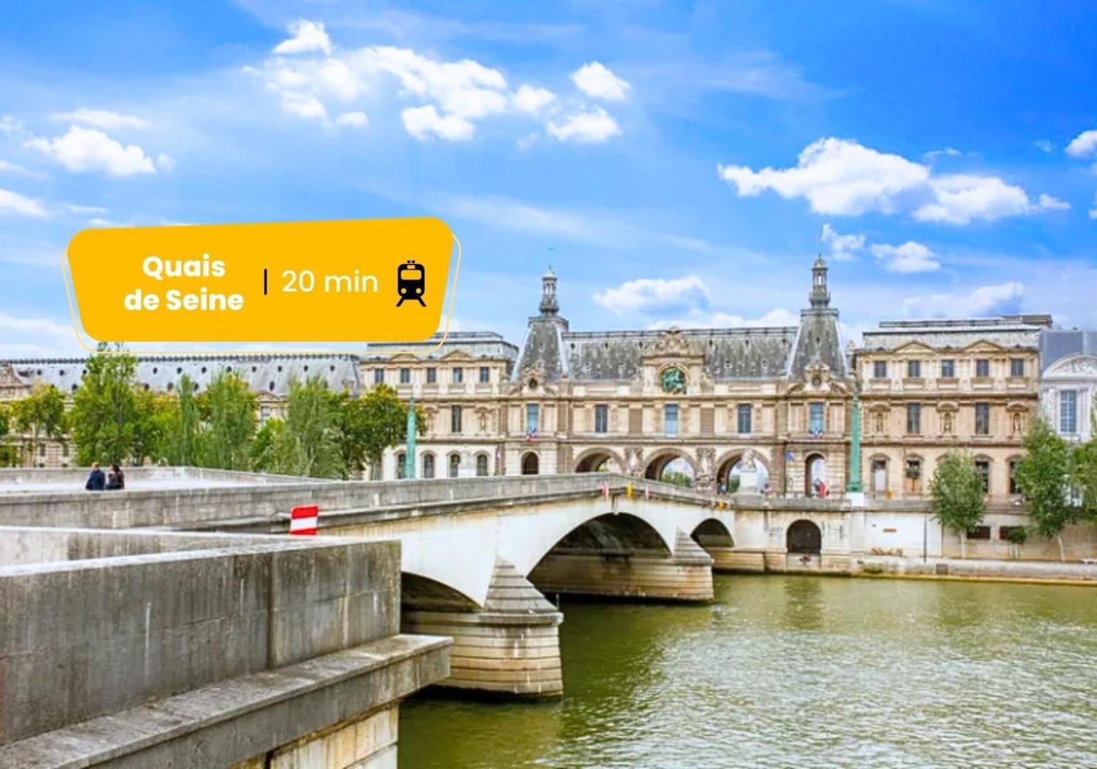 129 Suite Haim - Superbe Appartement A Paris. ภายนอก รูปภาพ