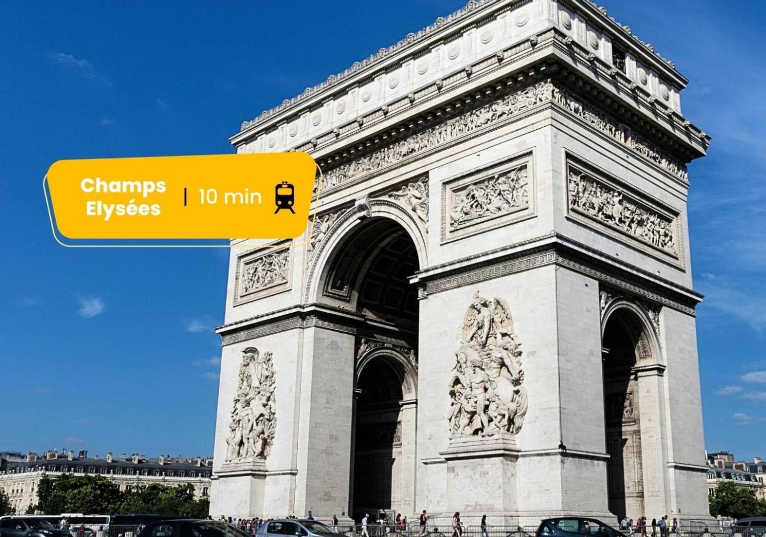 129 Suite Haim - Superbe Appartement A Paris. ภายนอก รูปภาพ